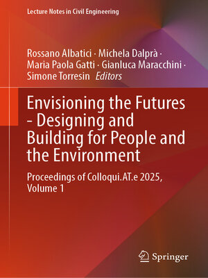 cover image of Envisioning the Futures--Designing and Building for People and the Environment